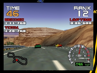 RR64 - Ridge Racer 64 (USA) background