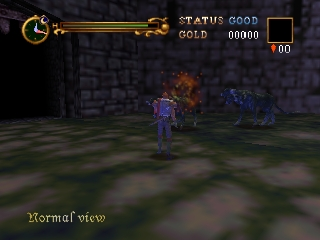 Akumajou Dracula Mokushiroku - Real Action Adventure (Japan) background