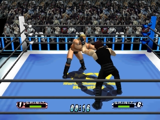 Virtual Pro Wrestling 64 (Japan) background