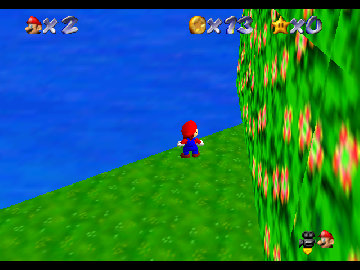 Mario's Nightmare 64 (v1.1) (English) background