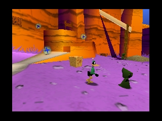Daffy Duck Starring as Duck Dodgers (Europe) (En,Fr,De,Es,It,Nl) background