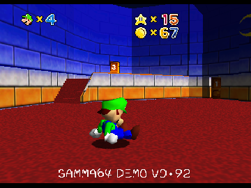 Gamma 64 Demo v0.92 background