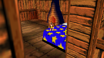 Banjo-Kazooie Snow Glow Village background
