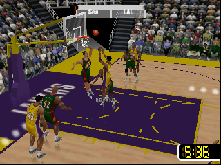 NBA Courtside 2 featuring Kobe Bryant (USA) background