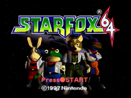 Star Fox 64 (USA) background