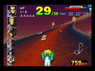 F-Zero X (USA) background
