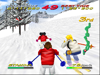 Snow Speeder (Japan) background
