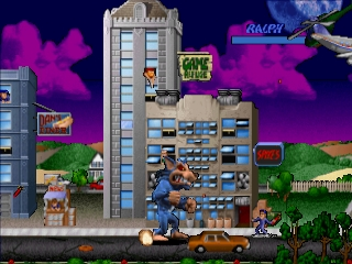 Rampage - World Tour (USA) background