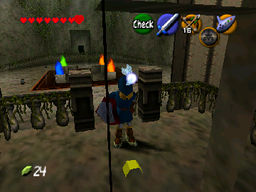 Ocarina of Time Spaceworld '97 Beta Experience background