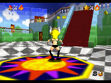 Super Bowsette 64 By Kaze Emanuar background
