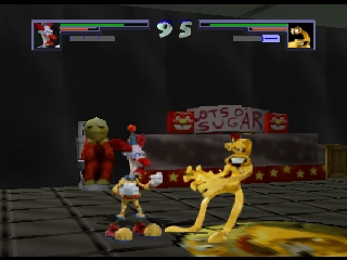 Clay Fighter 63 1-3 (USA) background