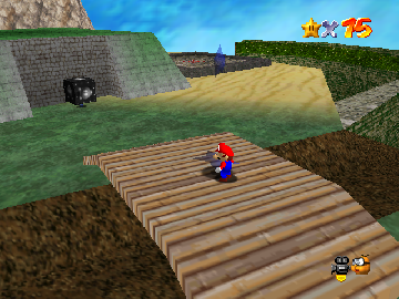 Super Mario 64 - Tribal Tropics background