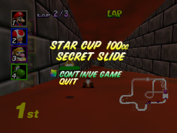 Mario Kart 64 - Amped Up v2.93 background