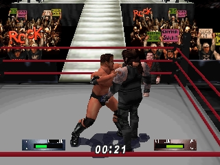 WWF WrestleMania 2000 (Japan) background