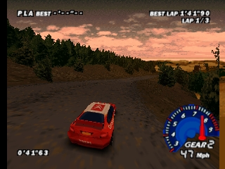 V-Rally Edition 99 (USA) background