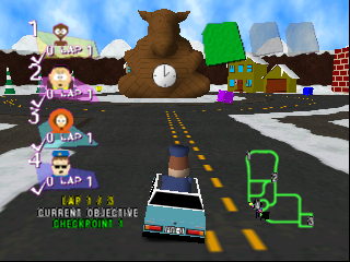 South Park Rally (Europe) background
