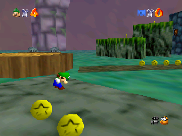 Mario's Candy Quest background