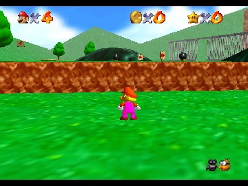 Super SMN5 64 dumb background