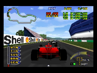 F1 Pole Position 64 (Europe) (En,Fr,De) background