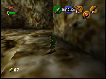 The Legend of Zelda Ocarina of Time STAMINA BAR background