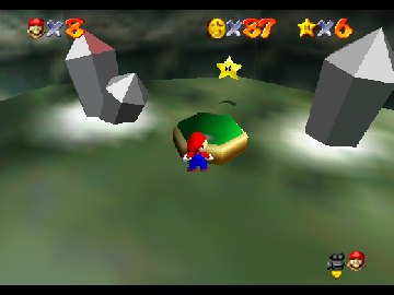 Crystal Caverns background