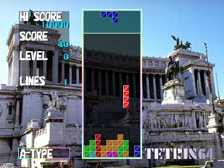 Tetris 64 (Japan) background