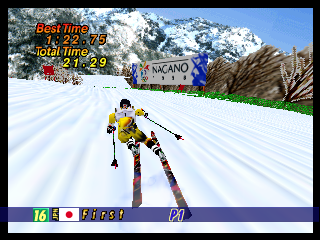 Hyper Olympics in Nagano 64 (Japan) background