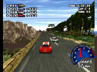 V-Rally Edition 99 (Japan) background