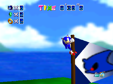 Mario 64 Sonic Edition Plus v2.2.2 background