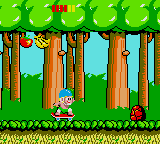 Wonder Boy (Japan) background