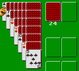 Poker Faced Paul's Solitaire (USA, Europe) background