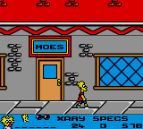 Simpsons, The - Bart vs. The Space Mutants (USA, Europe) background