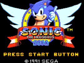 Sonic The Hedgehog (Japan) background