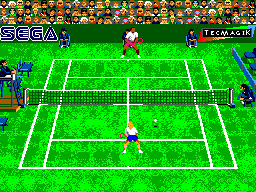 Andre Agassi Tennis (Europe) background