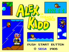 Alex Kidd in Miracle World (USA, Europe) background