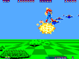 Space Harrier (USA, Europe) background