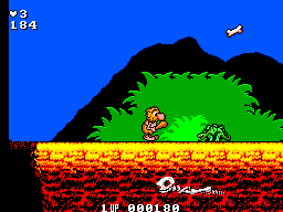 Dinobasher Starring Bignose the Caveman (Europe) (Proto) background