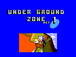 Strike Dash in Sonic 2 SMS background