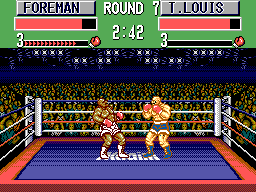 George Foreman's KO Boxing (Europe) background