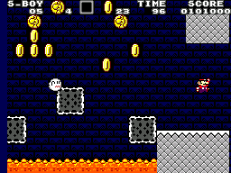 Super Mario World - Super Boy 4 background