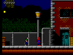 Spider-Man - Return of the Sinister Six (Europe) background