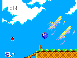 Sonic The Hedgehog Challenge Mode background