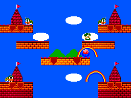 Rainbow Islands - The Story of Bubble Bobble 2 (Brazil) background