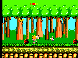 Super Wonder Boy (Japan) background