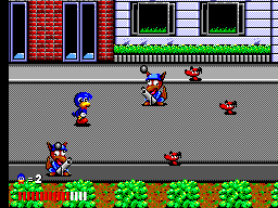 Dynamite Dux (Europe) background