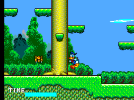 Lucky Dime Caper Starring Donald Duck, The (Europe) background