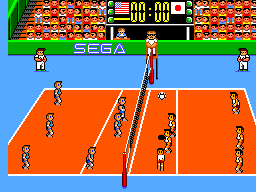 Great Volleyball (USA, Europe) background