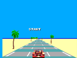 Out Run (World) background
