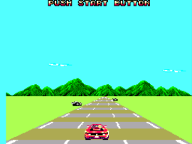 Out Run 3-D (Europe) background