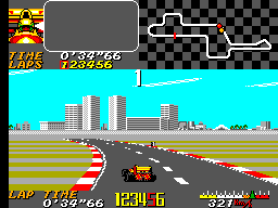 Ayrton Senna's Super Monaco GP II (Europe) background